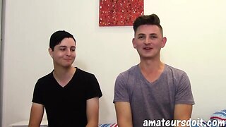 A Skinny Aussie Twink With Big Dick Fetish Rides to a Facial & Cum in Mouth!