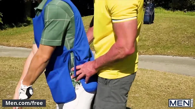 Tennis twink kaleb stryker getting his butt banged by dale savage