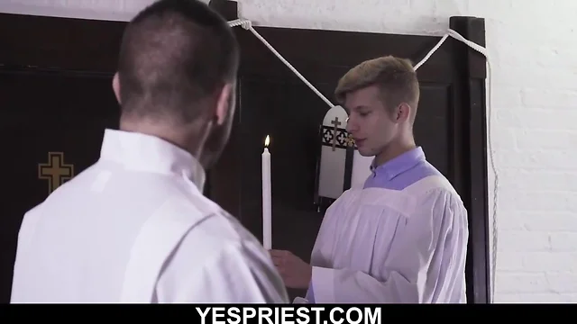 Priest barebacks hot bum blonde young church twink-yespriest.com