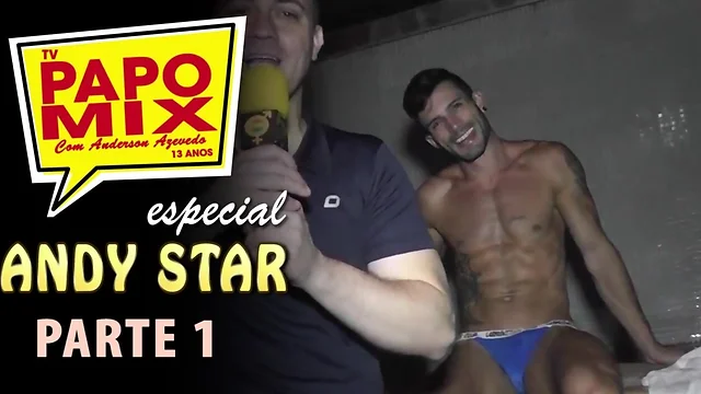 Andy Star & PapoMix`s Sauna Anal Fucking: Sao Paulo`s Hot Amateur Gay Porn