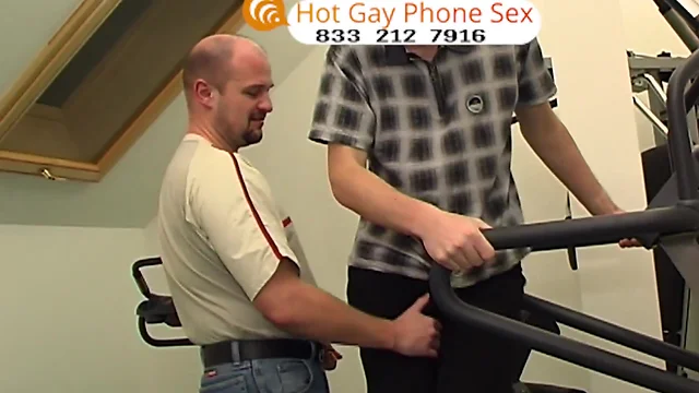 Teenage guy gets pounded by perv in the gym