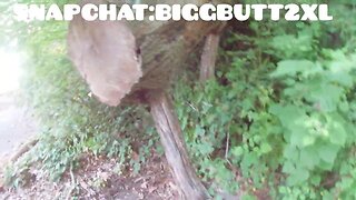 Bbc breeds chubby backside biggbutt2xl in the woods of pennsylvania