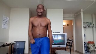 Dan st. louis ebony male bottom, exercise, butt 1