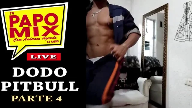 Dodo Pitbull Gets Naughty with a Safado: Dotado Stripper Ousado!