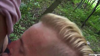 Rough Outdoor Czech Hunter: Fit Man Ass Fucked, Rimming & Spanking