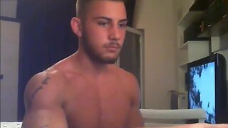 Hot and Passionate Man-on-Man Action: A Steamy Webcam Show