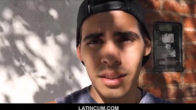 Amateurish spanish latin teenager picked up banged for cash