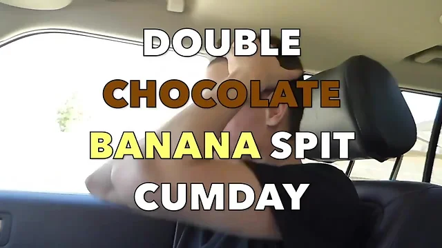 Double coalblack banana spit cumday