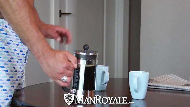 Manroyale after morning coffee fuck with alexander volkov