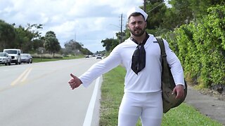 Gaywire bruce beckham fucks derek bolt, the hawt hitchhiking sailor