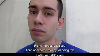Teen naive latin twink from argentina sex with stranger offering money pov