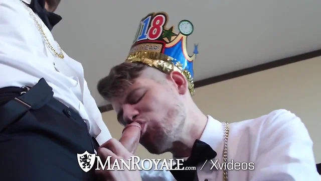 Manroyale new years eve rough fuck