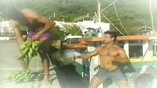 Latinos` Outdoor Beach Assfuck: Passionate & Intense to a Cumshot Finale