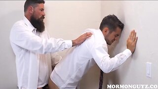 Mormon teenager rough pounded by weird guy