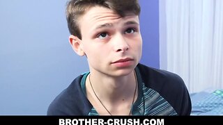 Teenage step brother takes sizable with no condoms penis brother-crush.com