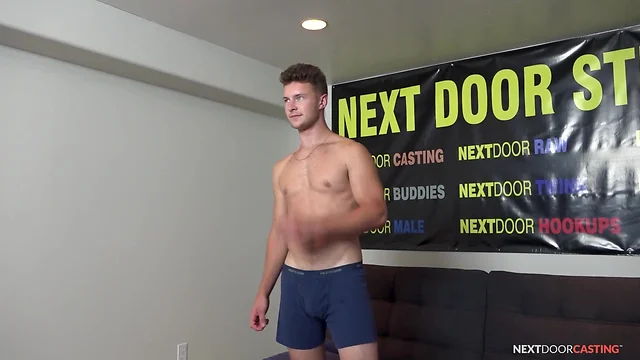 Hot Jock Audition: Big Cock, Tattoos & Solo Jerking Off