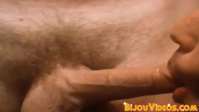 Strong hunk gets his pecker and nipples sucked on by cutie