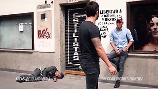 Alley cruising gets hot jock drilled by monster penis
