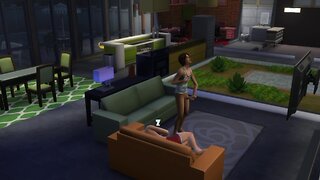 Boy love-seat loving in the sims 4