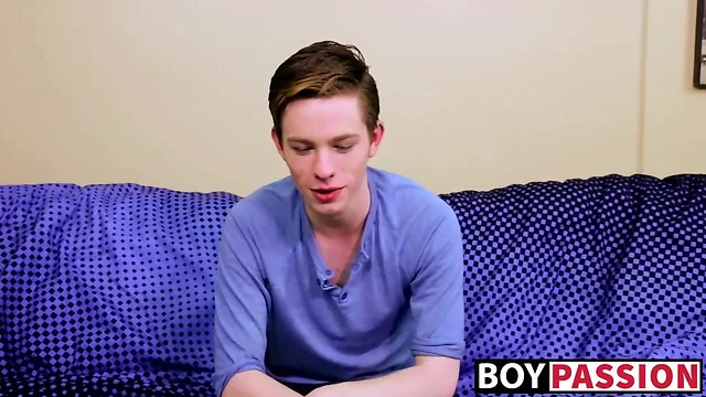 Desirable boy guy nico michaelson gets thrilled and wanks it