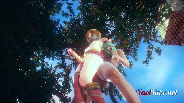 Zelda yaoi link femboy is banged and goes up in his bum