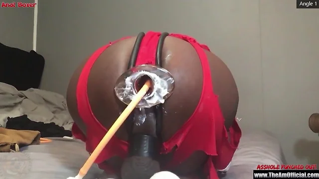 Slut in Costume Gets Her Ass Pounded Balls Deep by BBC!