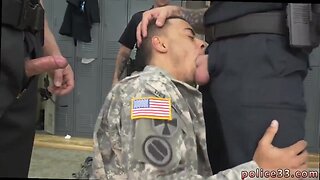 Threesome penetration police male gay video stolen valor