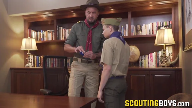 Teen thin scout gets perfect ass licking before without condoms bum fuck
