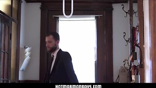 Hot teen boy mormon boyz fuck while in church