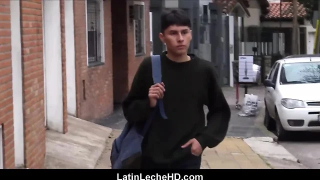 Teen latin boy paid sex outside with gay filmmaker outdoors pov
