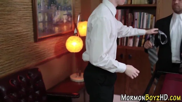 Tied mormon assfingered