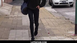 Teen broke latin boy has sex with stranger off street for money pov