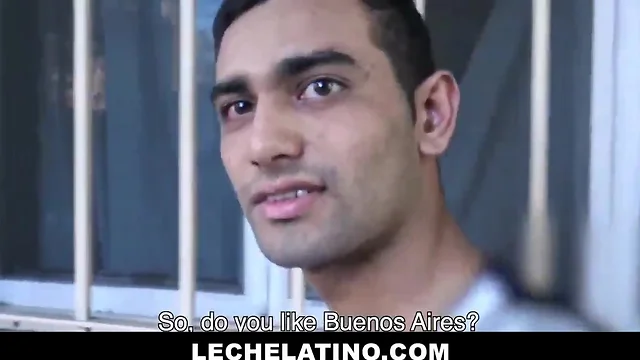 Teen shy latino gets his bum knocked off for first time lechelatino.com