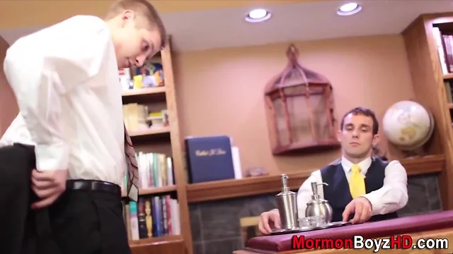 Mormon elder spunk daubed
