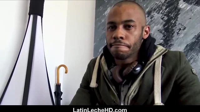 Interracial Jock Bareback: Big Cock Ebony Meets Muscular White Guy