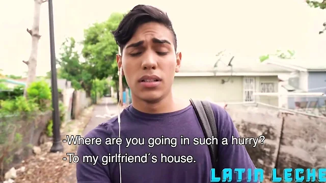 Amateur Latin Teen: Earrings, Round Ass, Riding Roommate & Facial Cumshot!
