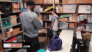 Hot Cop Gets Rimming & Doggystyle: Barely Legal Anal Scene