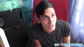 Young Latinos: Steamy Stepbrother Anal & Blowjob!