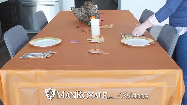 Manroyale thanksgiving holiday bum romping