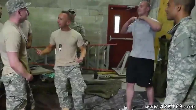 Gay military clip xxx first time fight club