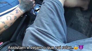 Wild Anal Pounding in Fortaleza: Hot Twink, Tattoos, Uber Ride!