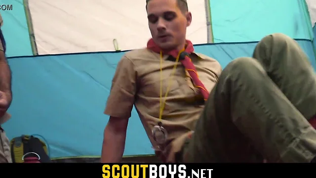 Scout boyz pounded in the woods by bear scoutmaster-scoutboys.net