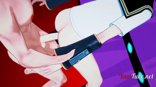 Hot Asian Twink`s Bareback Creampie: Uncensored Anime Cosplay