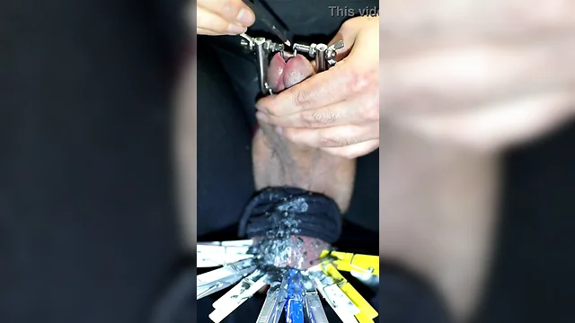 Painful Wax & Urethra Play: Verified Slave`s Hardcore BDSM Branding