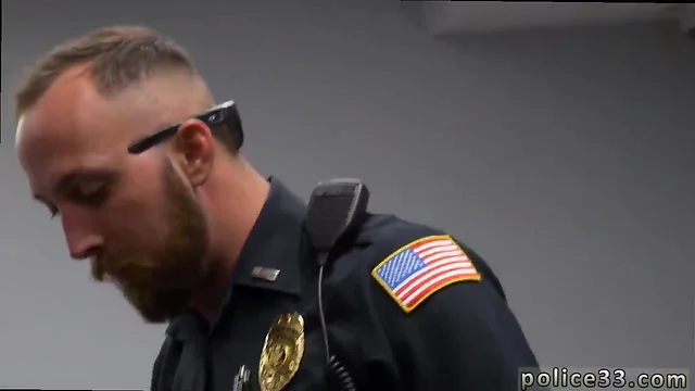 Gay sexy police vid naked and suck me pappy cop two daddies are