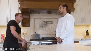Servant can't cook so he fucks for his job nextdoorbuddies