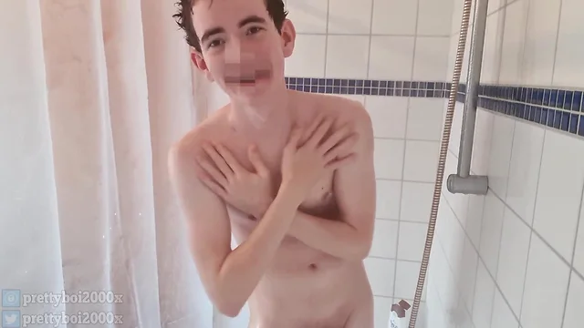 I shower and wash my wonderful body in front of you 4k