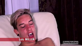 The 18 year oldie twink loic miller discovers anal pleasures