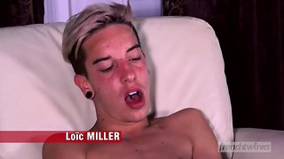 The 18 year oldie twink loic miller discovers anal pleasures
