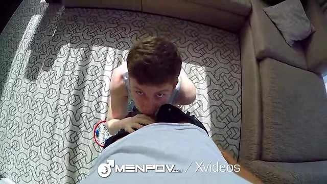 Menpov giant cock suck and fuck with smooth faced lad